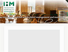 Tablet Screenshot of investorshm.com